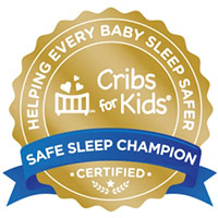 Cribs for Kids Safe Sleep seal