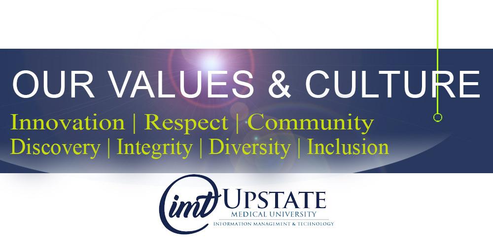 our culture and values - innovation, respect, community, discovery, integrity, diversity and inclusion
