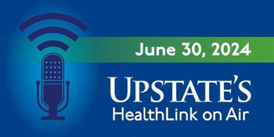 Artificial intelligence in health care; surgical robots; vasectomy basics: Upstate Medical University's HealthLink on Air for Sunday, June 30, 2024