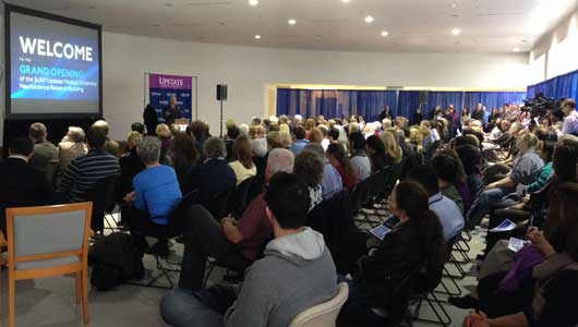 Upstate opens Neuroscience Research Building | Upstate News | SUNY Upstate