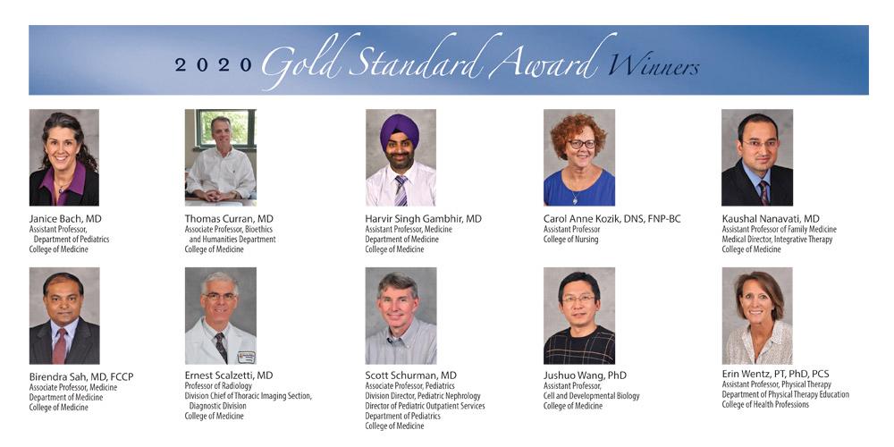 Upstate names 10 as 2020 Gold Standard Award winners Upstate News