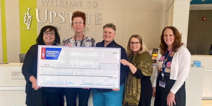 American Cancer Society Grant Helps Support Upstate Cancer Center Patient Transportation Needs 3114